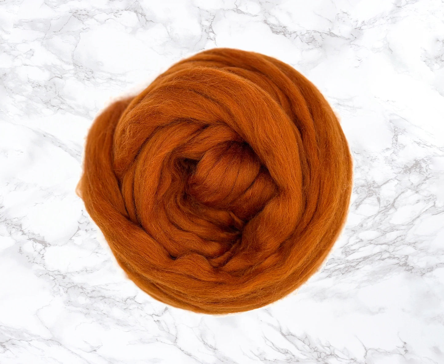 Corriedale TOP wool Fox - 50 gram