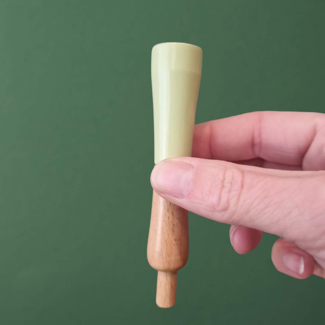 Luxe needle felting holder wood - single needle