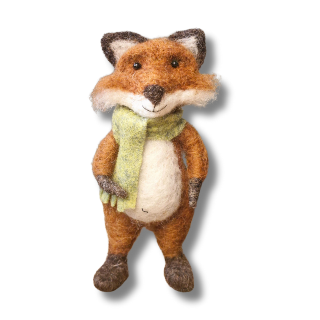 Refill Set – Frodo the Fox | Needle Felting Wool & Materials