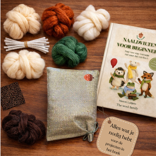 Needle Felting for Beginners – Book + Materials Kit