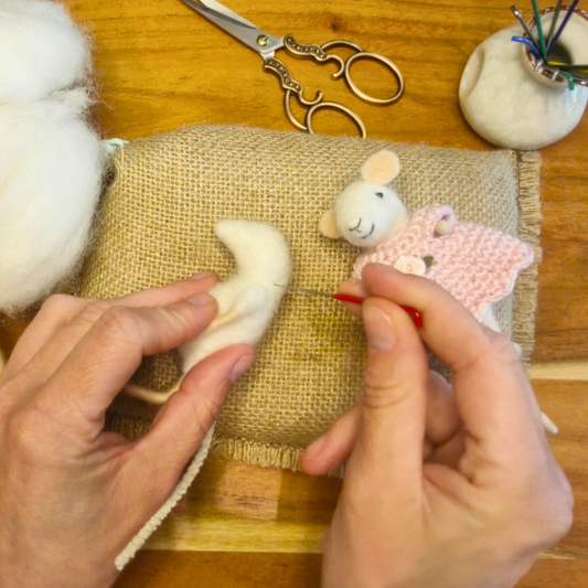 Workshop Naaldvilten – Sunny de muis – 13 juli 2025