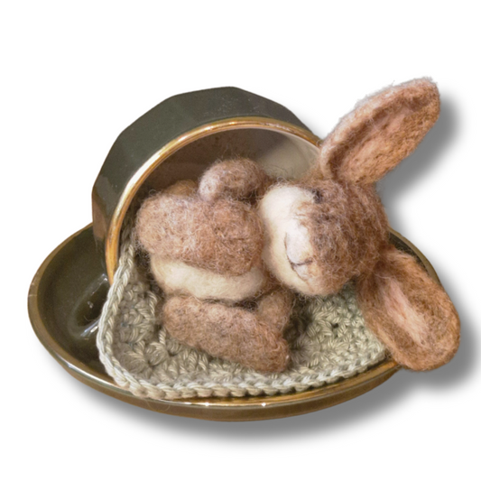 Needle felt kit Teabunny