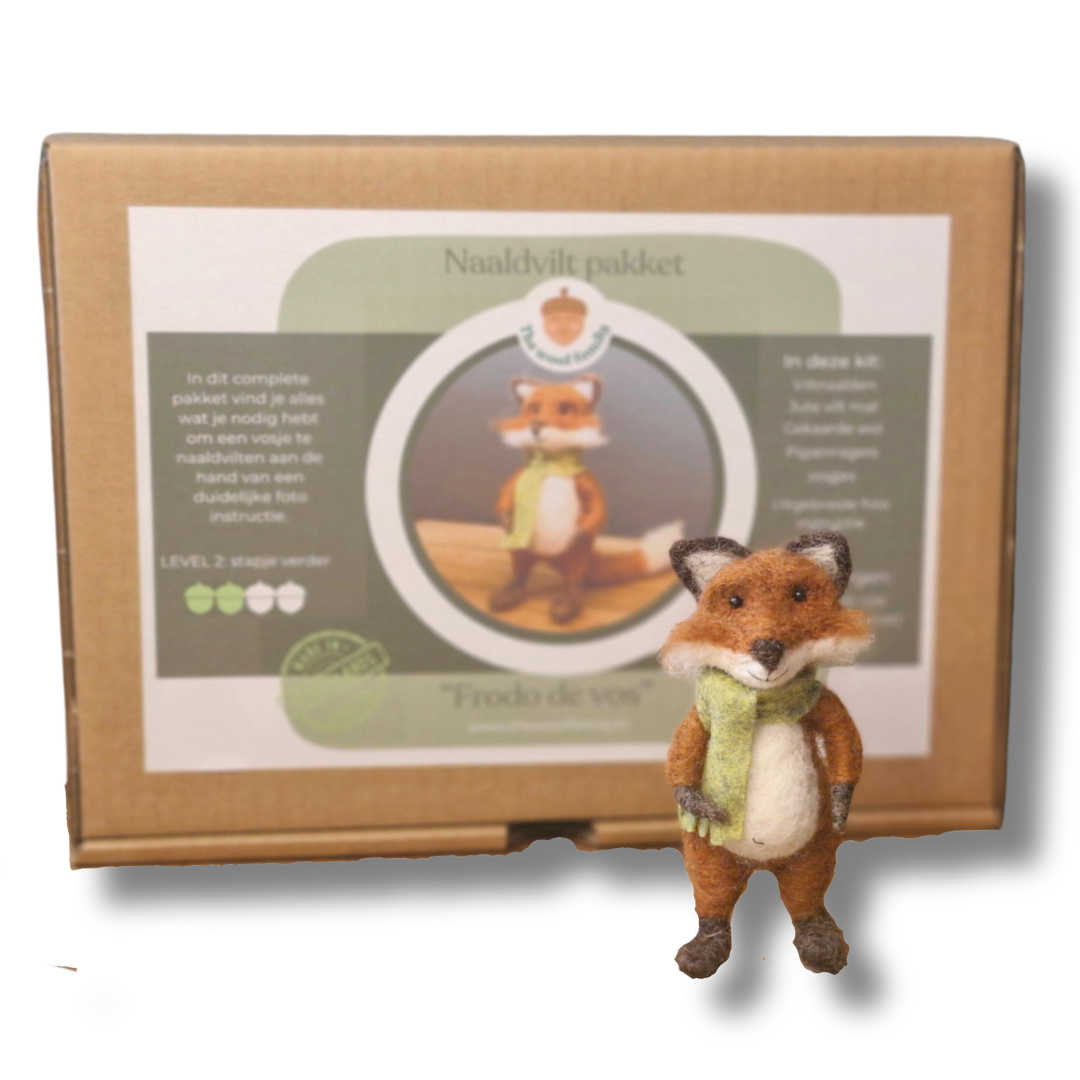 Frodo the fox – DIY Needle Felting Kit