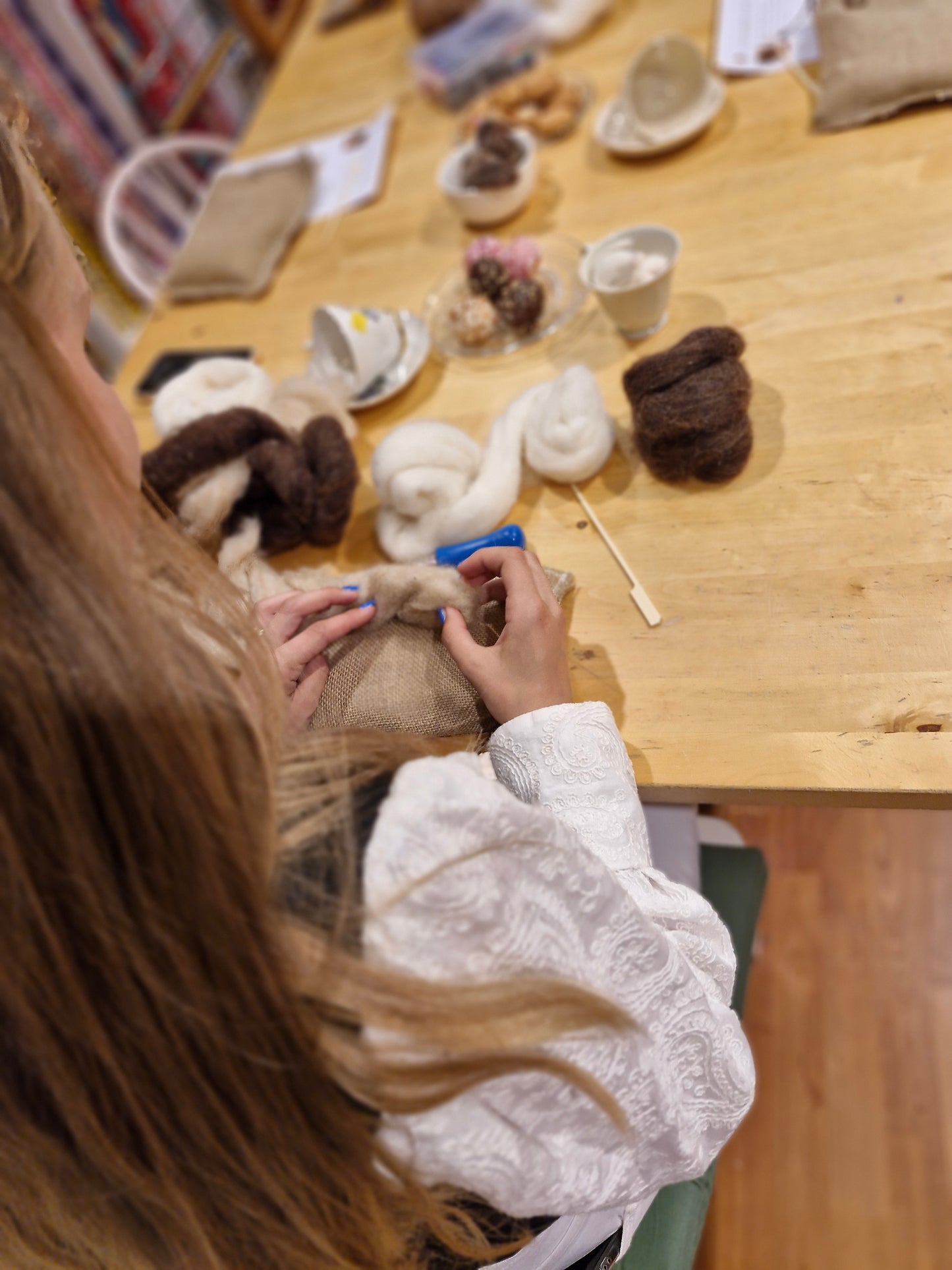 Workshop Naaldvilten – Sunny de muis – 13 juli 2025