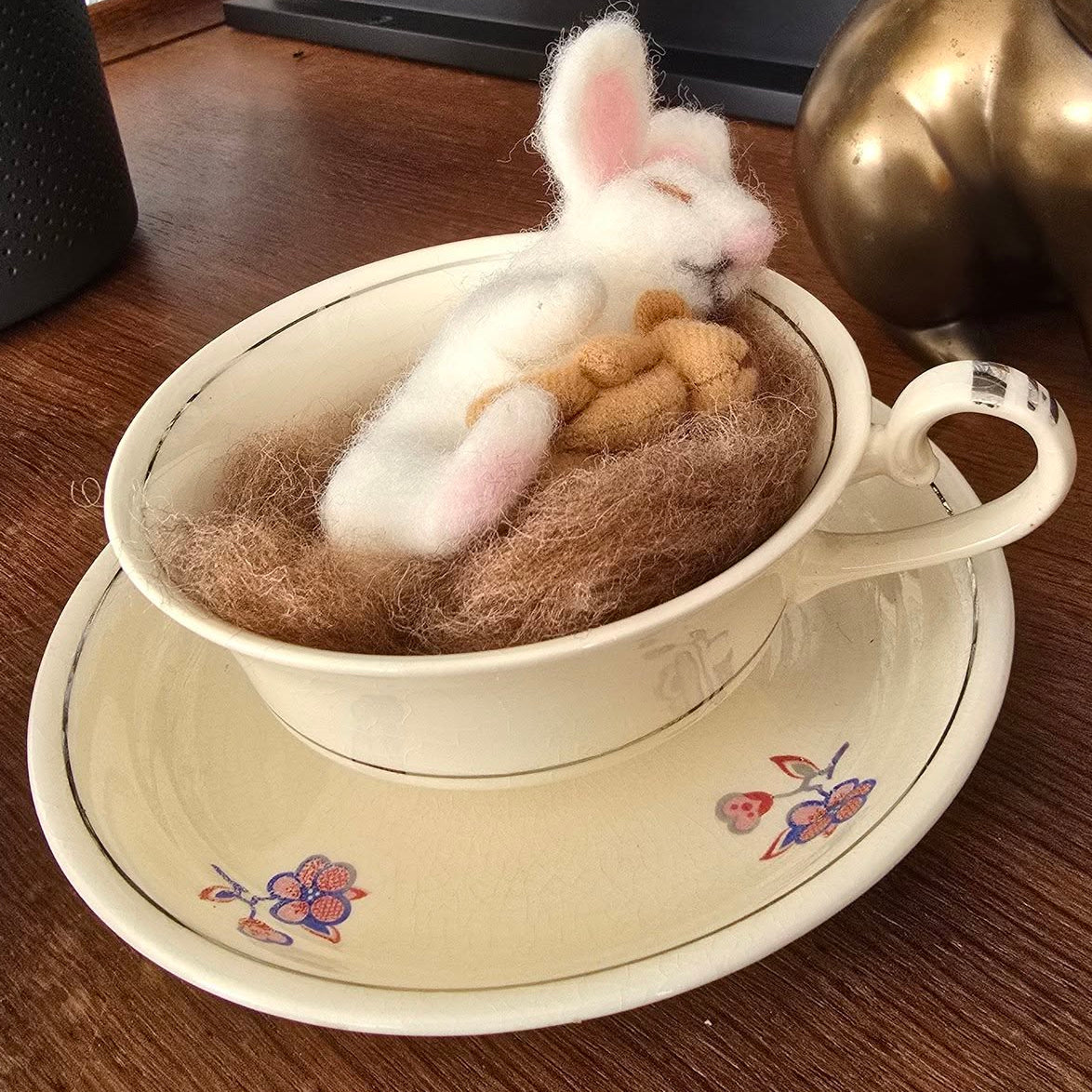 teabunny needle felt