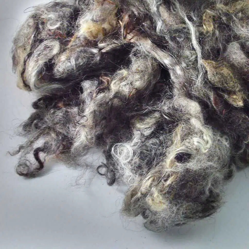 Curly Locks – Grey Gotland/Icelandic - 25 gram