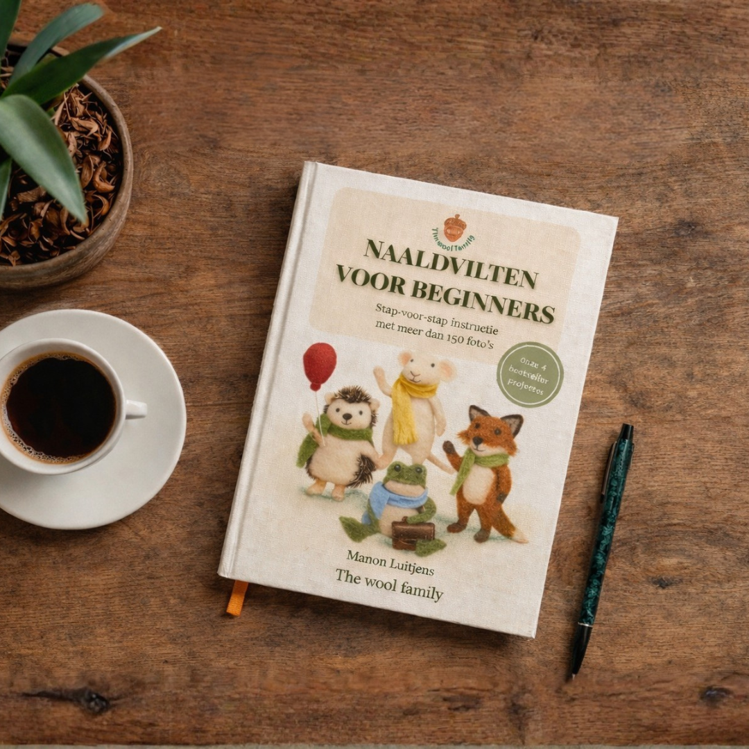 Needle Felting for Beginners – Book + Materials Kit
