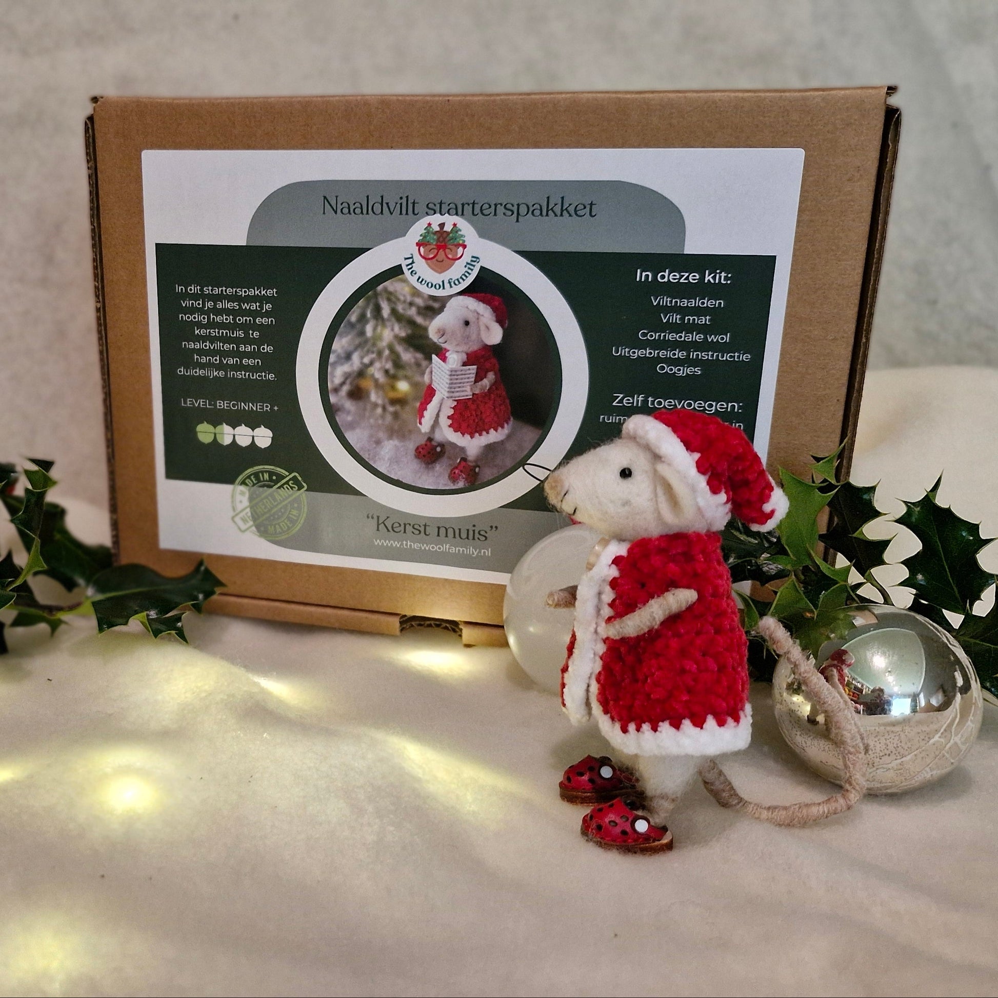 christmas needle felting