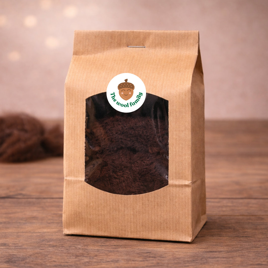 Refill Set – Cato the Dachshund | Needle Felting Wool & Materials