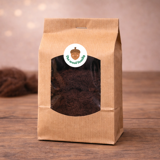 Refill Set – Cato the Dachshund | Needle Felting Wool & Materials