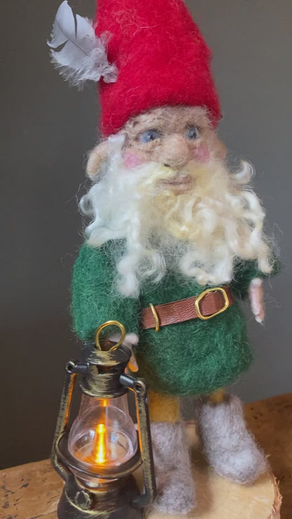 gnome needle felt video